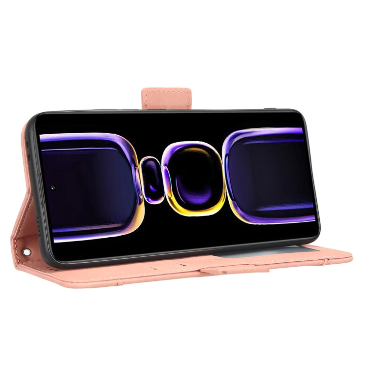 For Xiaomi Redmi K60 5G / K60 Pro Skin Feel Calf Texture Card Slots Leather Phone Case