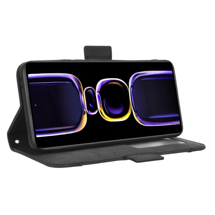 For Xiaomi Redmi K60 5G / K60 Pro Skin Feel Calf Texture Card Slots Leather Phone Case