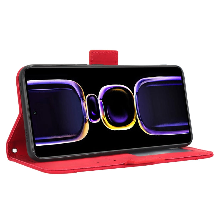 For Xiaomi Redmi K60 5G / K60 Pro Skin Feel Calf Texture Card Slots Leather Phone Case