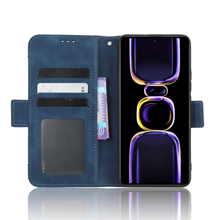 For Xiaomi Redmi K60 5G / K60 Pro Skin Feel Calf Texture Card Slots Leather Phone Case