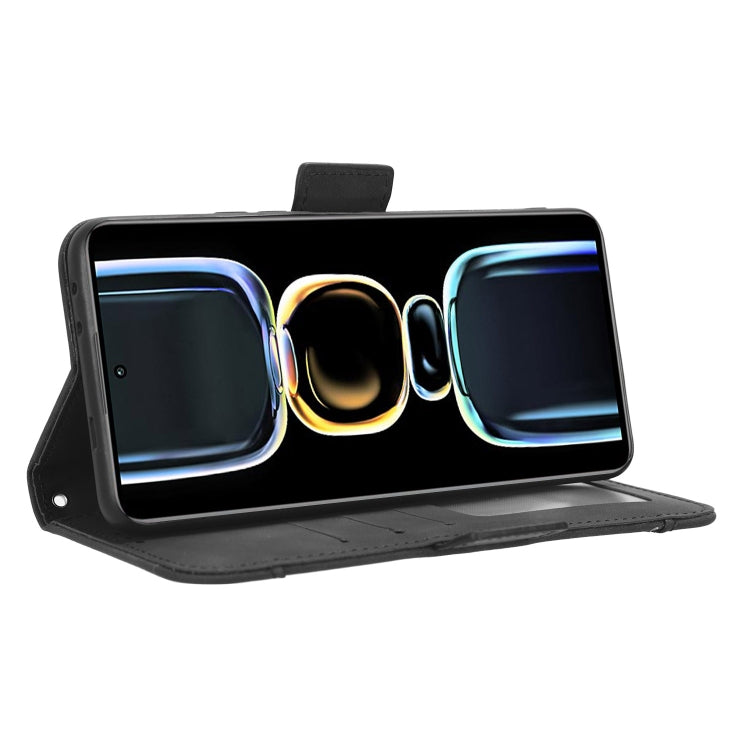 For Xiaomi Redmi K60E 5G Skin Feel Calf Texture Card Slots Leather Phone Case