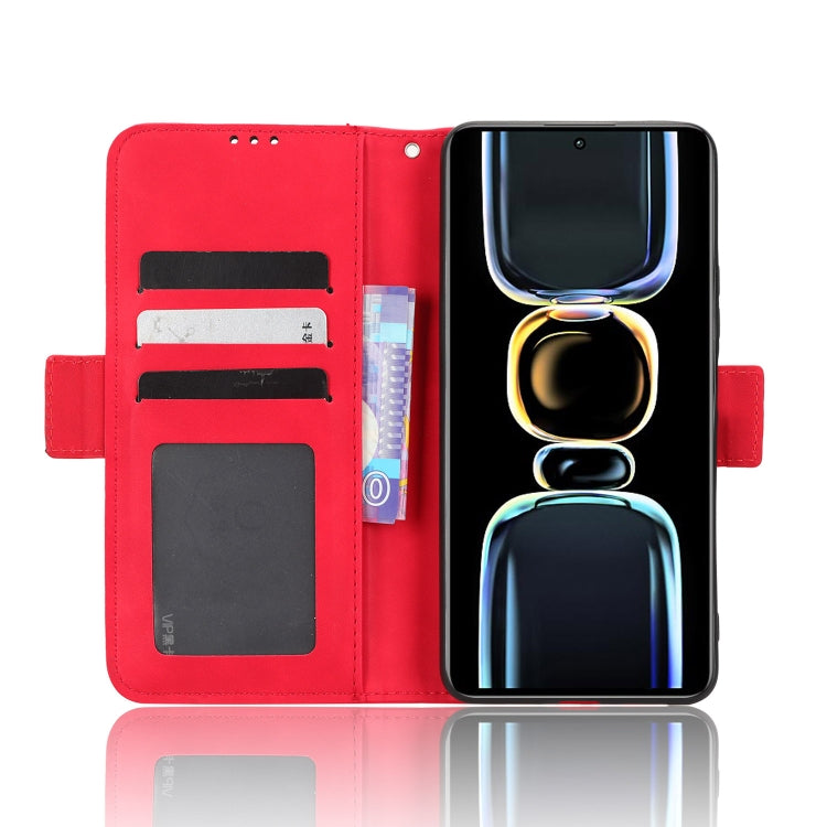 For Xiaomi Redmi K60E 5G Skin Feel Calf Texture Card Slots Leather Phone Case