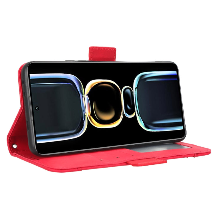 For Xiaomi Redmi K60E 5G Skin Feel Calf Texture Card Slots Leather Phone Case