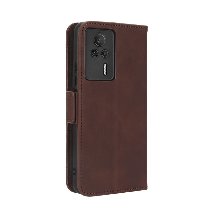 For Xiaomi Redmi K60E 5G Skin Feel Calf Texture Card Slots Leather Phone Case