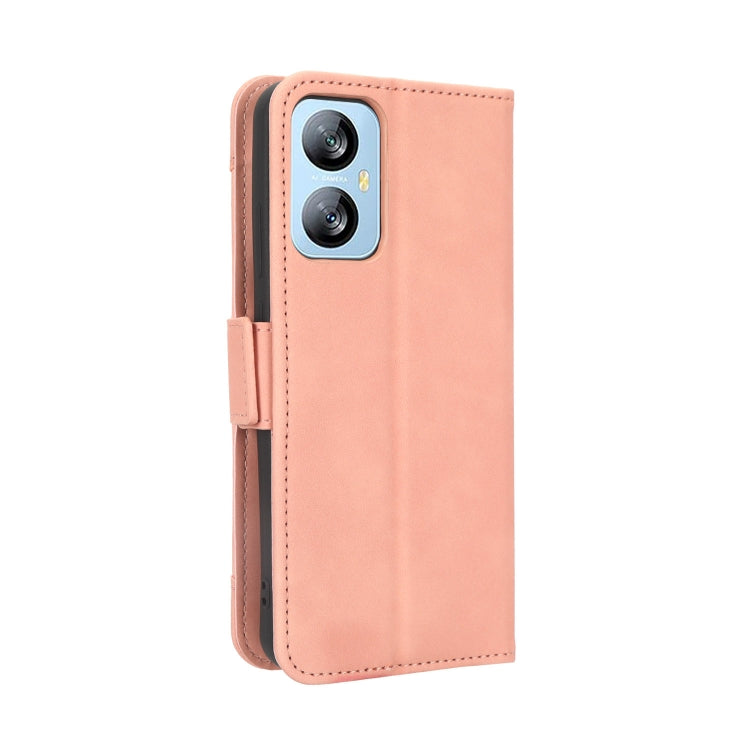 For Blackview A52 Skin Feel Calf Texture Card Slots Leather Phone Case