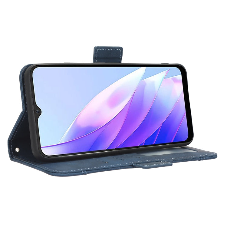 For Blackview A52 Skin Feel Calf Texture Card Slots Leather Phone Case