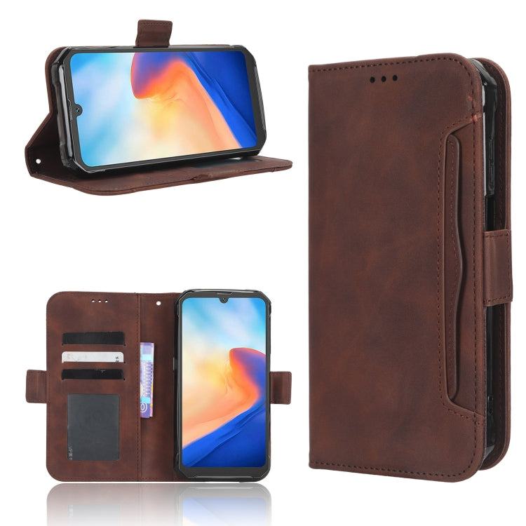 For Blackview BV7200 Skin Feel Calf Texture Card Slots Leather Phone Case