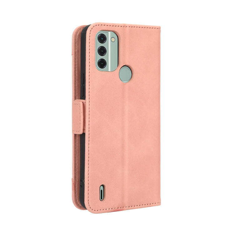 For Nokia C31 Skin Feel Calf Texture Card Slots Leather Phone Case