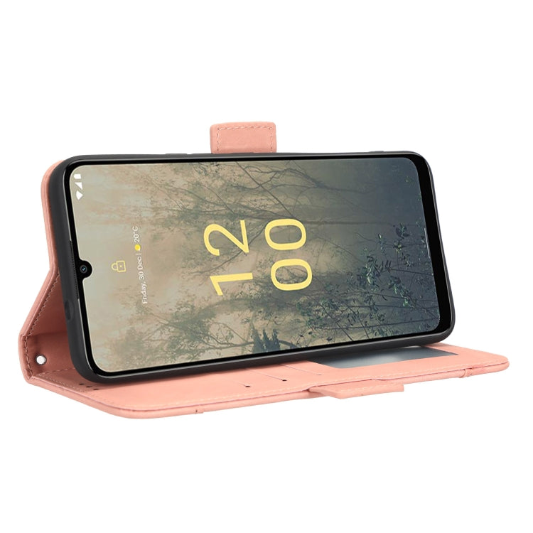 For Nokia C31 Skin Feel Calf Texture Card Slots Leather Phone Case