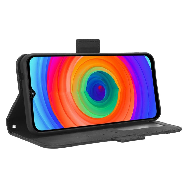 For Ulefone Note 14 Skin Feel Calf Texture Card Slots Leather Phone Case