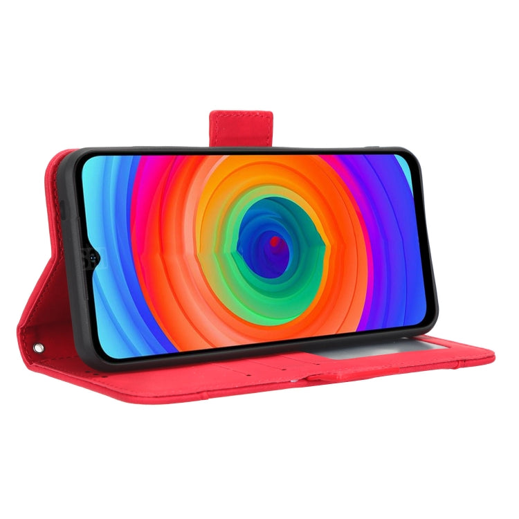 For Ulefone Note 14 Skin Feel Calf Texture Card Slots Leather Phone Case