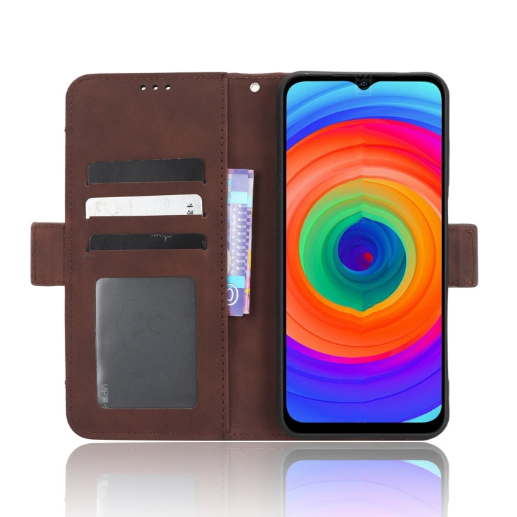 For Ulefone Note 14 Skin Feel Calf Texture Card Slots Leather Phone Case