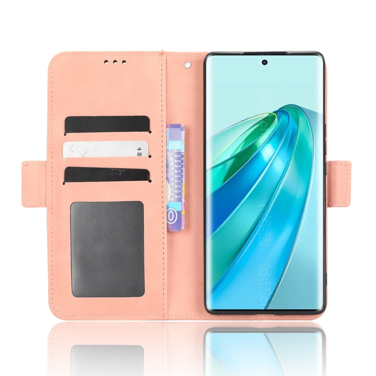 For Honor X9A / X40 / Magic5 Lite 5G Skin Feel Calf Texture Card Slots Leather Phone Case