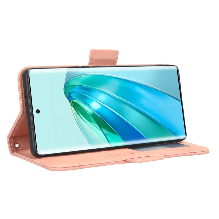 For Honor X9A / X40 / Magic5 Lite 5G Skin Feel Calf Texture Card Slots Leather Phone Case