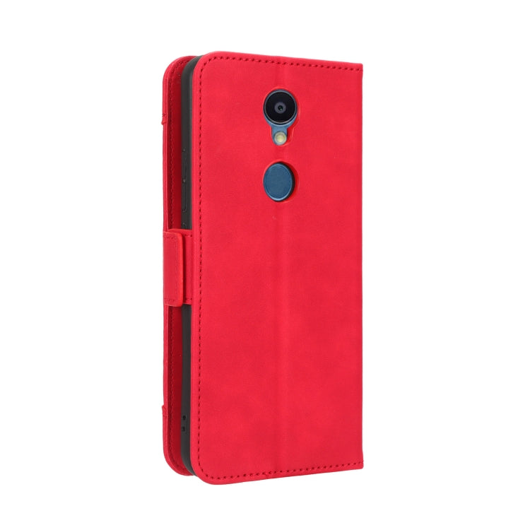 For Sharp Rouvo V Skin Feel Calf Texture Card Slots Leather Phone Case