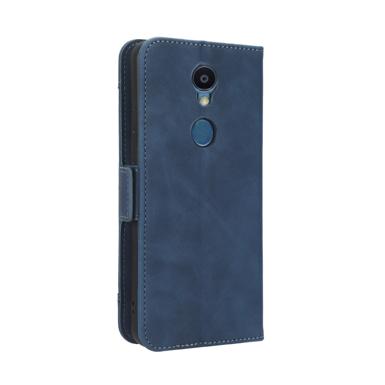 For Sharp Rouvo V Skin Feel Calf Texture Card Slots Leather Phone Case