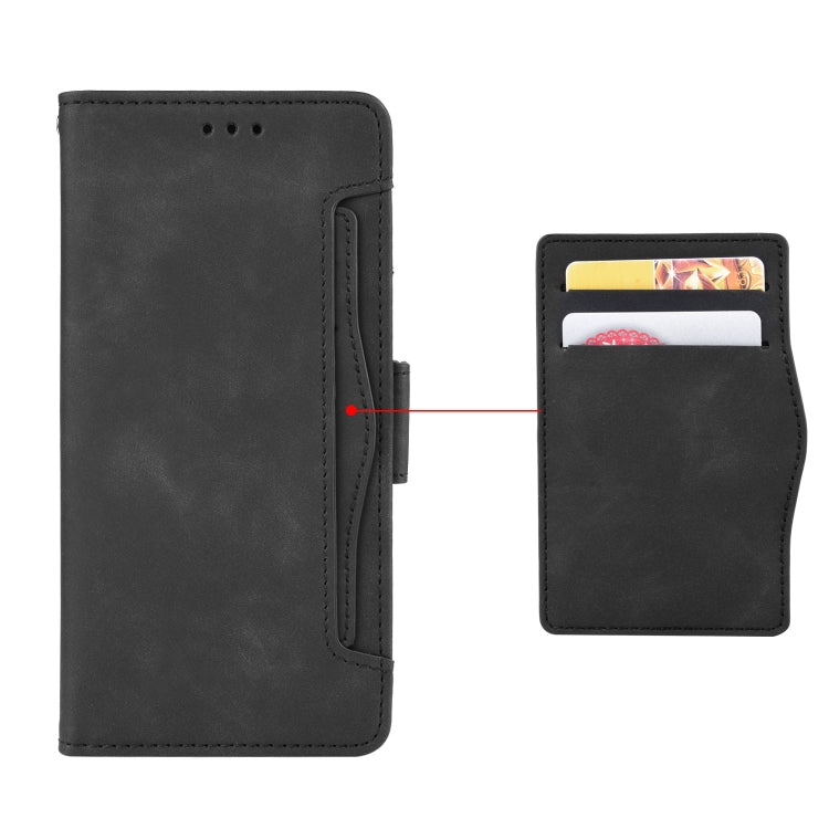 For Xiaomi Poco X5 5G / Redmi Note 12 5G Skin Feel Calf Texture Card Slots Leather Phone Case