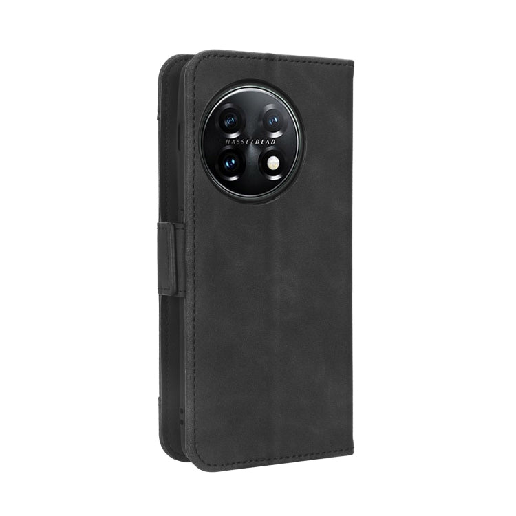 For OnePlus 11 5G Skin Feel Calf Texture Card Slots Leather Phone Case