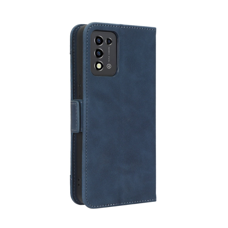 For ZTE Libero 5G III Skin Feel Calf Texture Card Slots Leather Phone Case