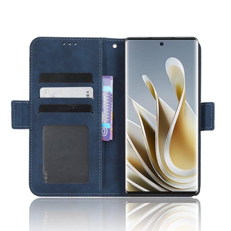 For ZTE nubia Z50 Skin Feel Calf Texture Card Slots Leather Phone Case