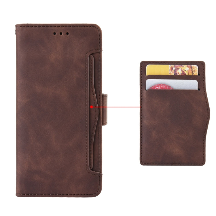 For ZTE nubia Z50 Skin Feel Calf Texture Card Slots Leather Phone Case