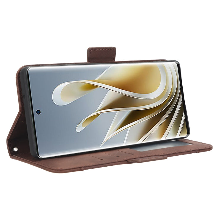 For ZTE nubia Z50 Skin Feel Calf Texture Card Slots Leather Phone Case