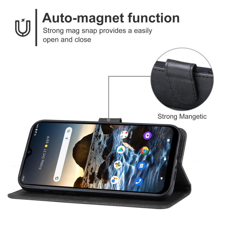 For AT&T Motivate Max U668AA Leather Phone Case