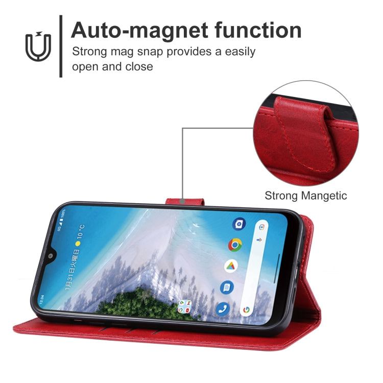 For Kyocera Android One S10 Leather Phone Case