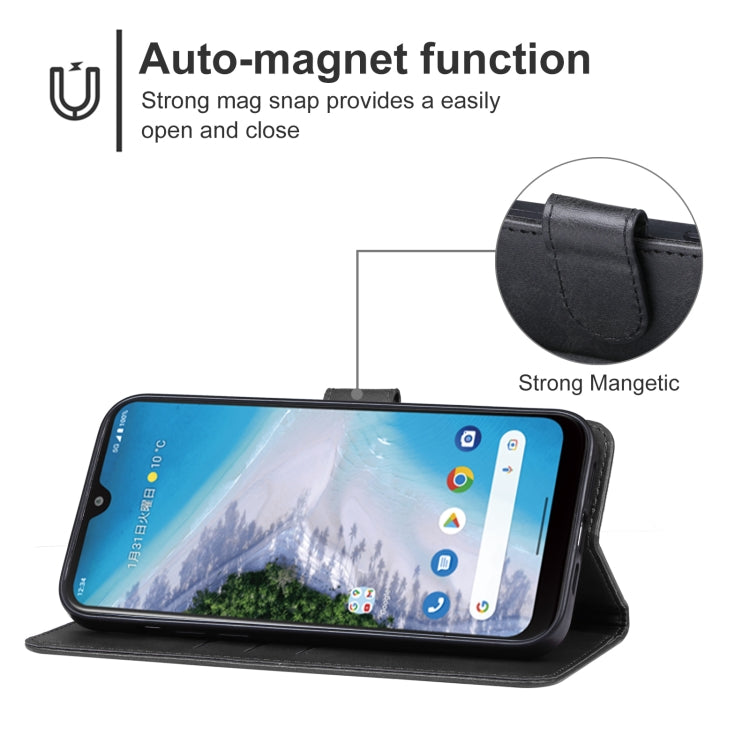 For Kyocera Android One S10 Leather Phone Case