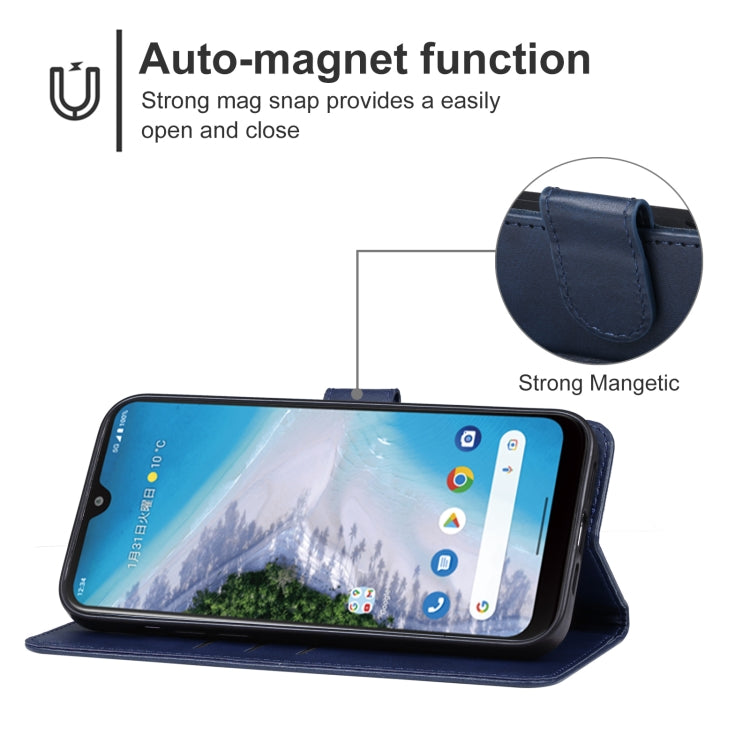 For Kyocera Android One S10 Leather Phone Case