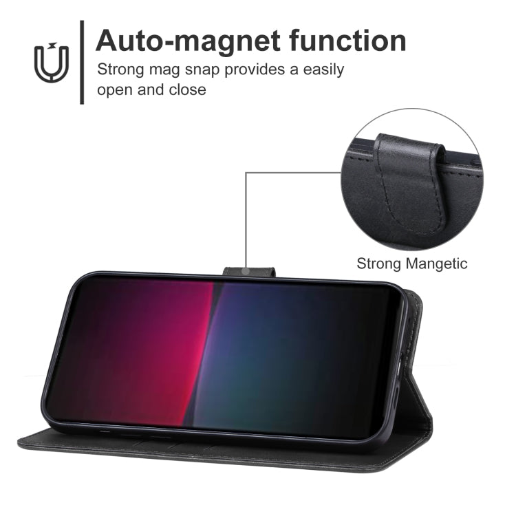 For Sony Xperia 10 V Leather Phone Case