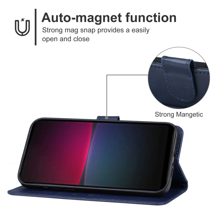 For Sony Xperia 10 V Leather Phone Case