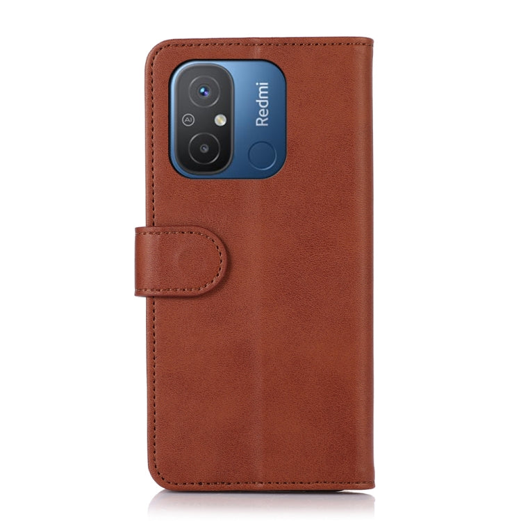 For Xiaomi Redmi 12C/11A Cow Texture Leather Phone Case