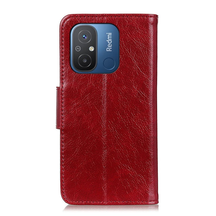 For Xiaomi Redmi 12C/11A Nappa Texture Leather Phone Case