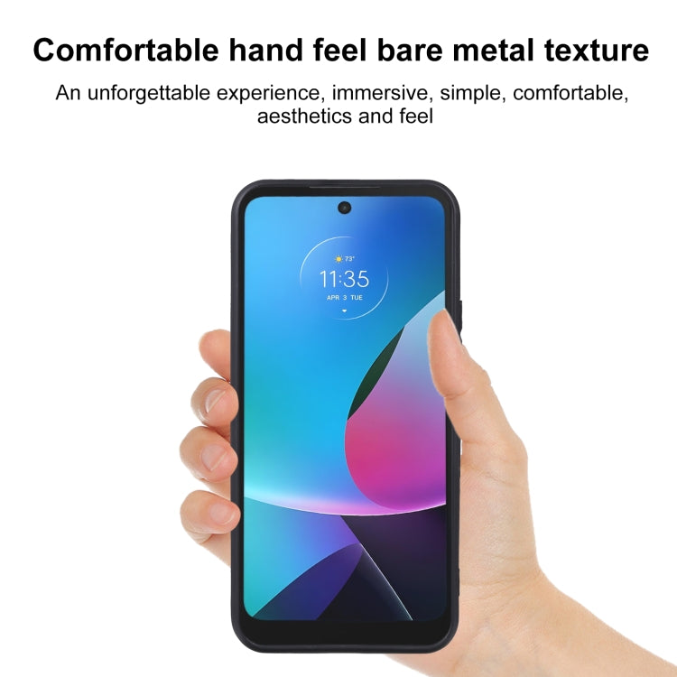 For Motorola Moto G Power 2023 TPU Phone Case(Black)