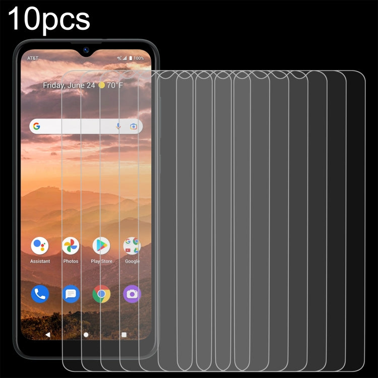 For AT&T Maestro 3 10pcs 0.26mm 9H 2.5D Tempered Glass Film