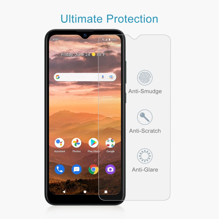 For AT&T Maestro 3 50pcs 0.26mm 9H 2.5D Tempered Glass Film