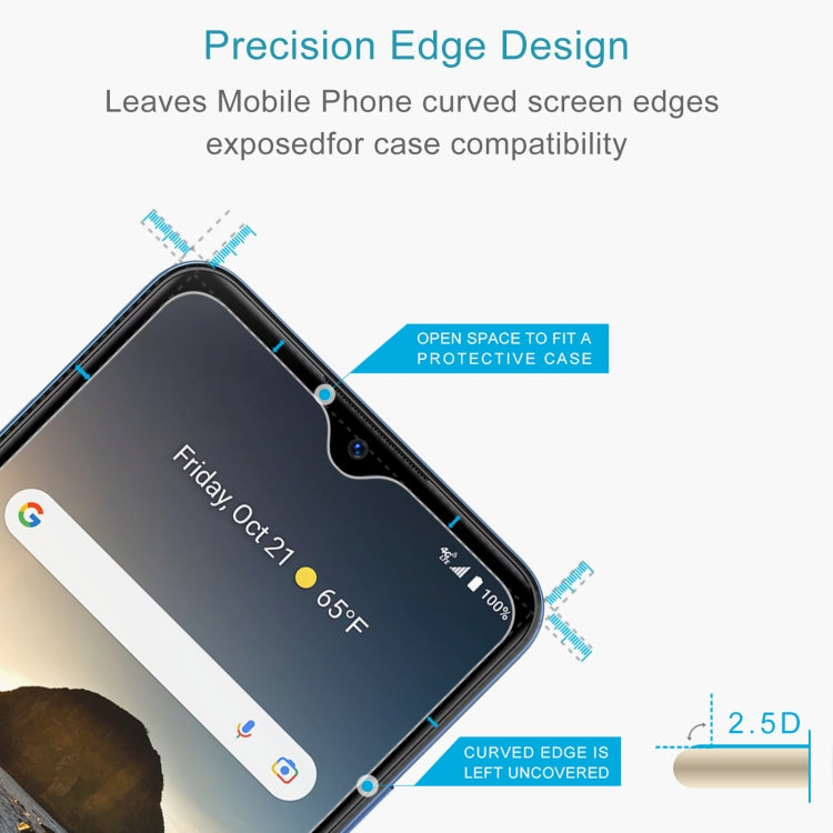 For AT&T Motivate Max U668AA 50pcs 0.26mm 9H 2.5D Tempered Glass Film