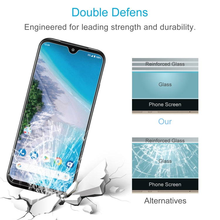 For Kyocera Android One S10 50pcs 0.26mm 9H 2.5D Tempered Glass Film