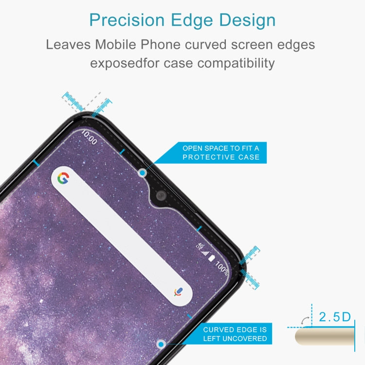 For Wiko Voix U616AT 50pcs 0.26mm 9H 2.5D Tempered Glass Film