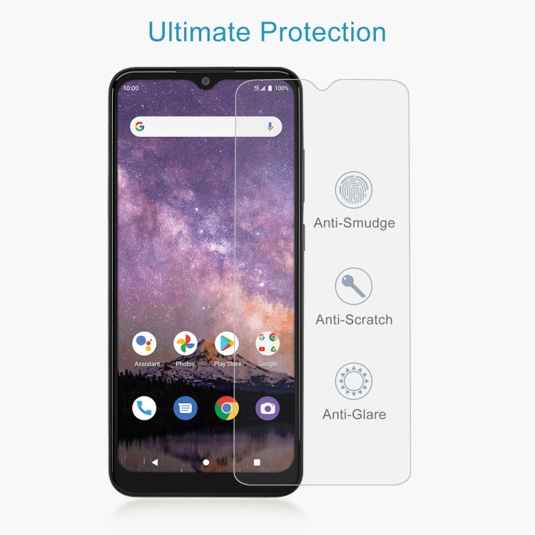 For Wiko Voix U616AT 50pcs 0.26mm 9H 2.5D Tempered Glass Film