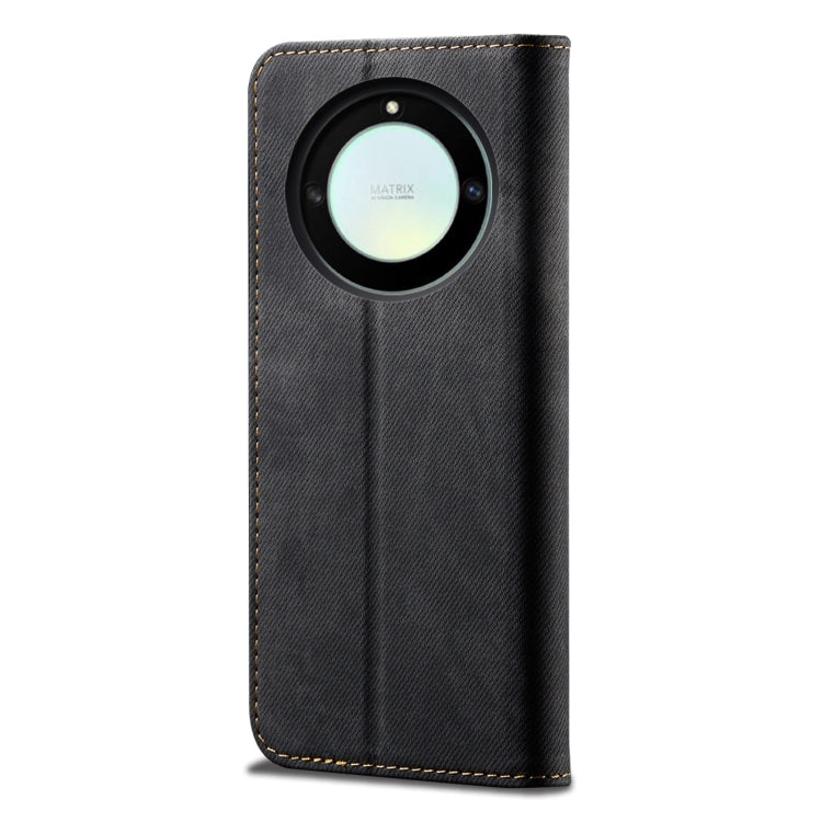 For Honor X40 Denim Texture Leather Phone Case