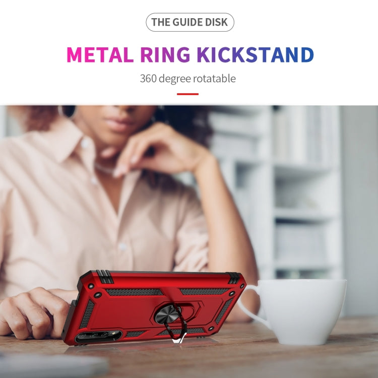 For Huawei Y9s Shockproof TPU + PC Protective Case with 360 Degree Rotating Holder