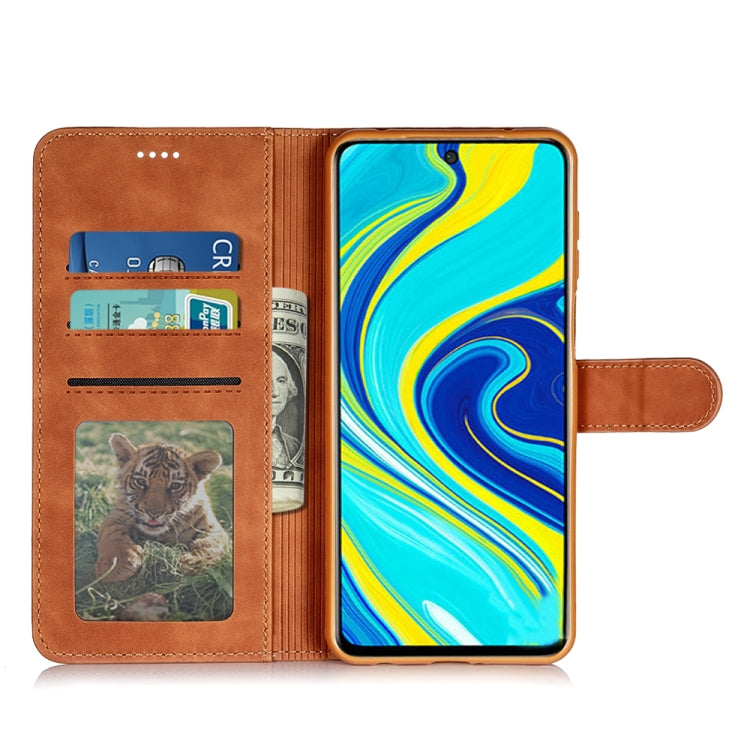 For Xiaomi Redmi Note 9S / 9 Pro / 9 Pro Max Diaobaolee Pure Fresh Texture Horizontal Flip Leather Case with Holder & Card Slot & Wallet & Photo Frame