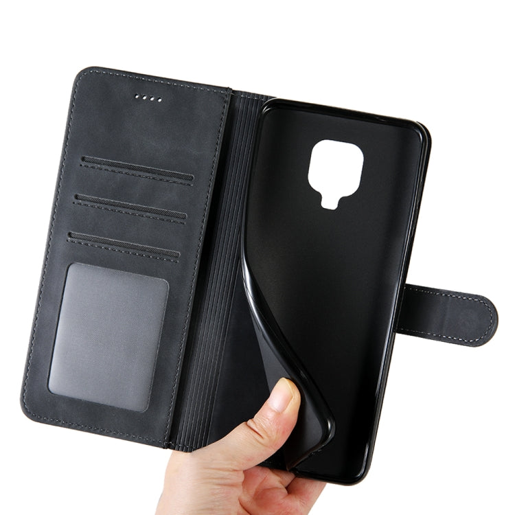 For Xiaomi Redmi Note 9S / 9 Pro / 9 Pro Max Diaobaolee Pure Fresh Texture Horizontal Flip Leather Case with Holder & Card Slot & Wallet & Photo Frame