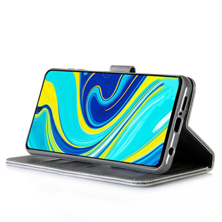 For Xiaomi Redmi Note 9S / 9 Pro / 9 Pro Max Diaobaolee Pure Fresh Texture Horizontal Flip Leather Case with Holder & Card Slot & Wallet & Photo Frame