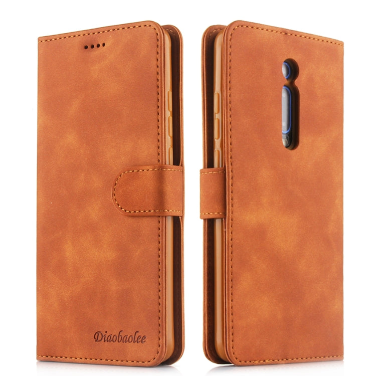 For Xiaomi Redmi 8 / 8A Diaobaolee Pure Fresh Texture Horizontal Flip Leather Case with Holder & Card Slot & Wallet & Photo Frame