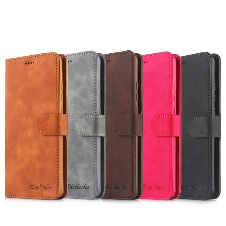 For Xiaomi Redmi 8 / 8A Diaobaolee Pure Fresh Texture Horizontal Flip Leather Case with Holder & Card Slot & Wallet & Photo Frame