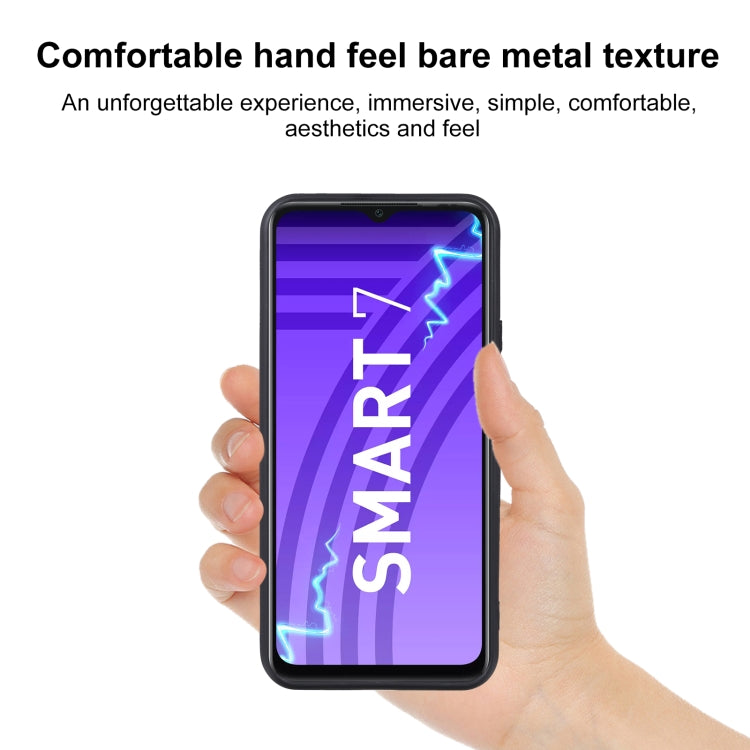 For Infinix Smart 7 India TPU Phone Case(Black)