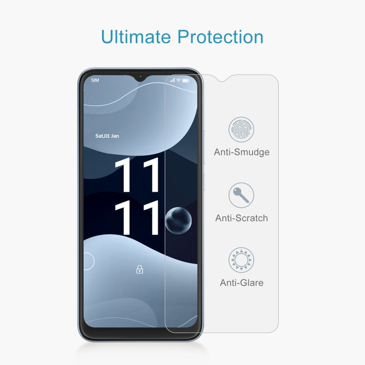 For Lava Blaze Nxt 10pcs 0.26mm 9H 2.5D Tempered Glass Film